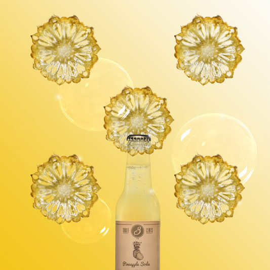 Say hello to Three Cents Pineapple Soda!