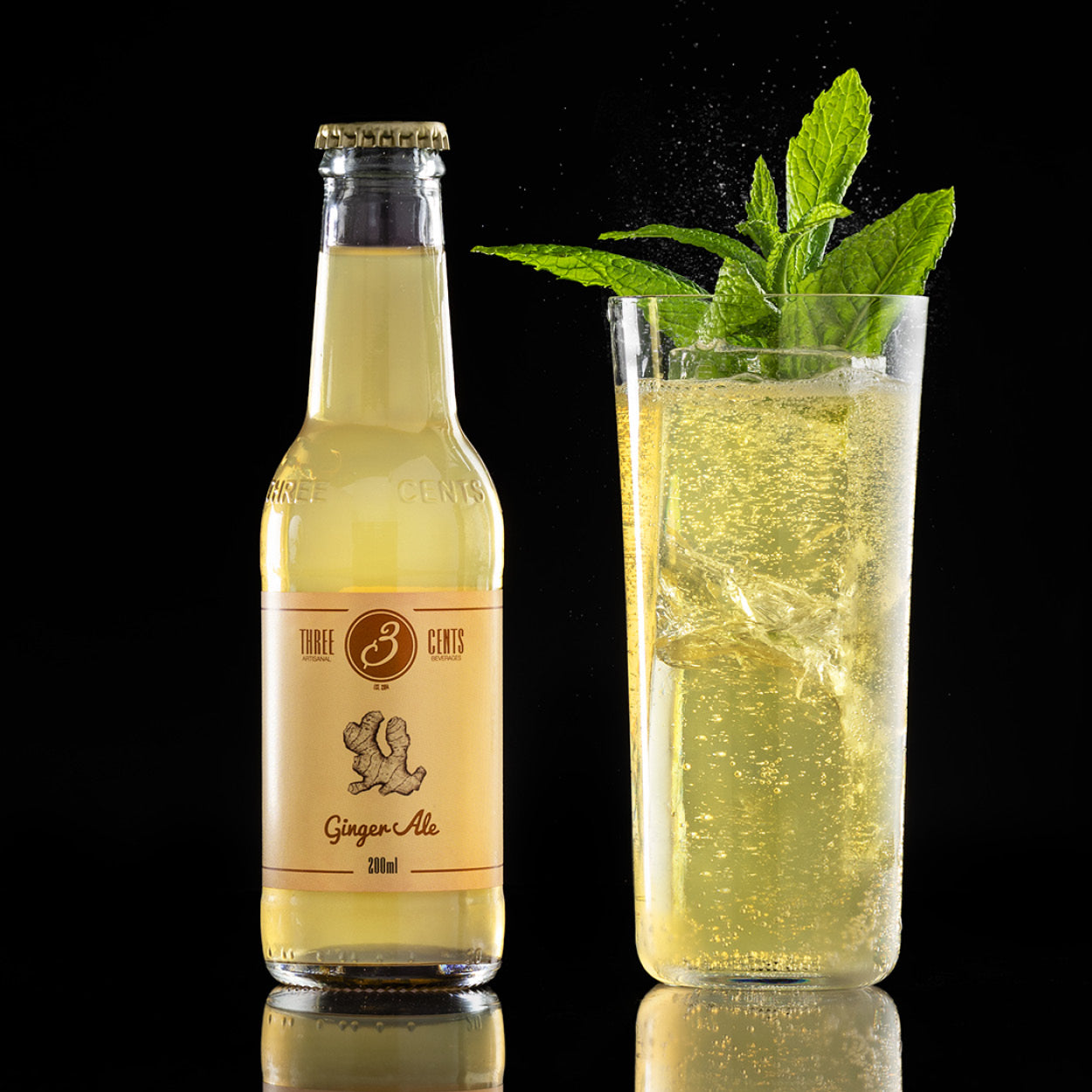 Three Cents Ginger Ale 200 ml