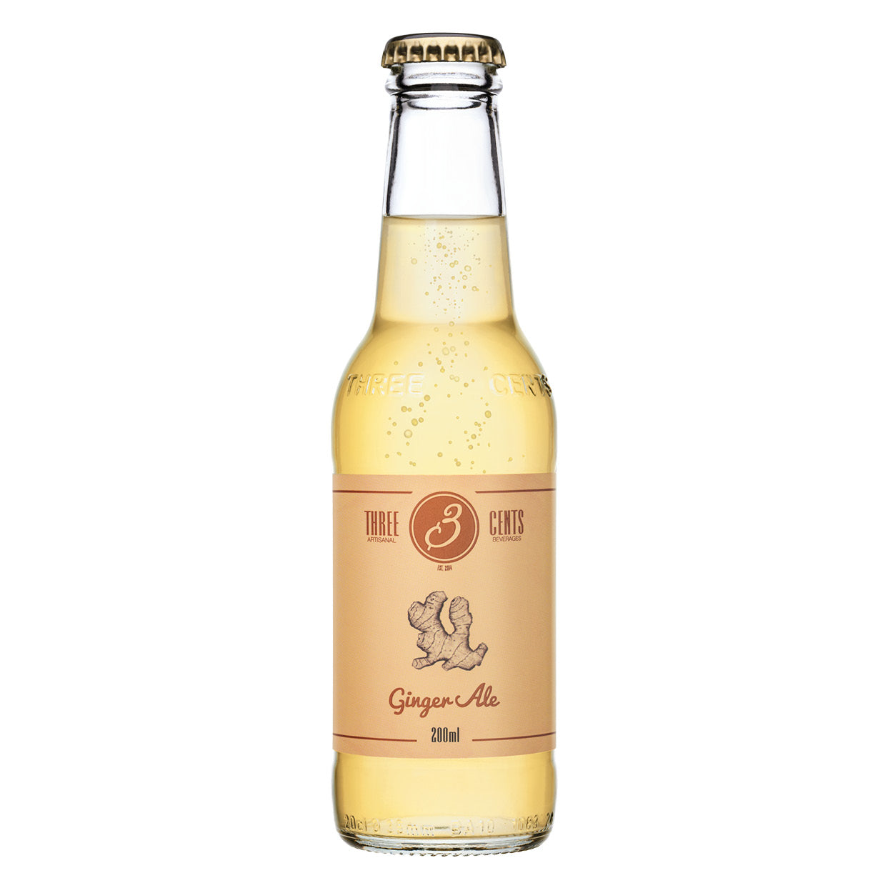 Three Cents Ginger Ale 200 ml