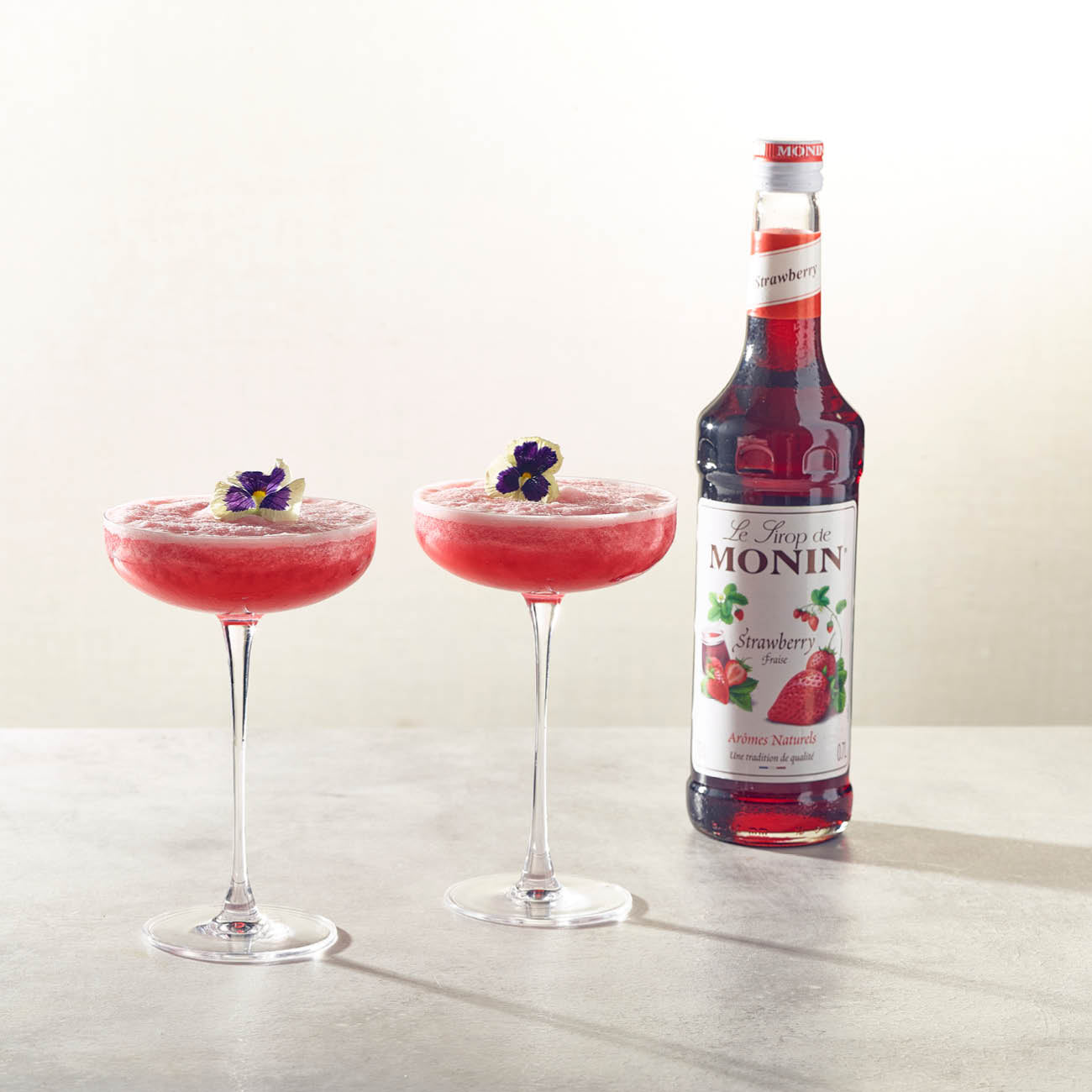 Monin Strawberry Syrup 70 cl (P)