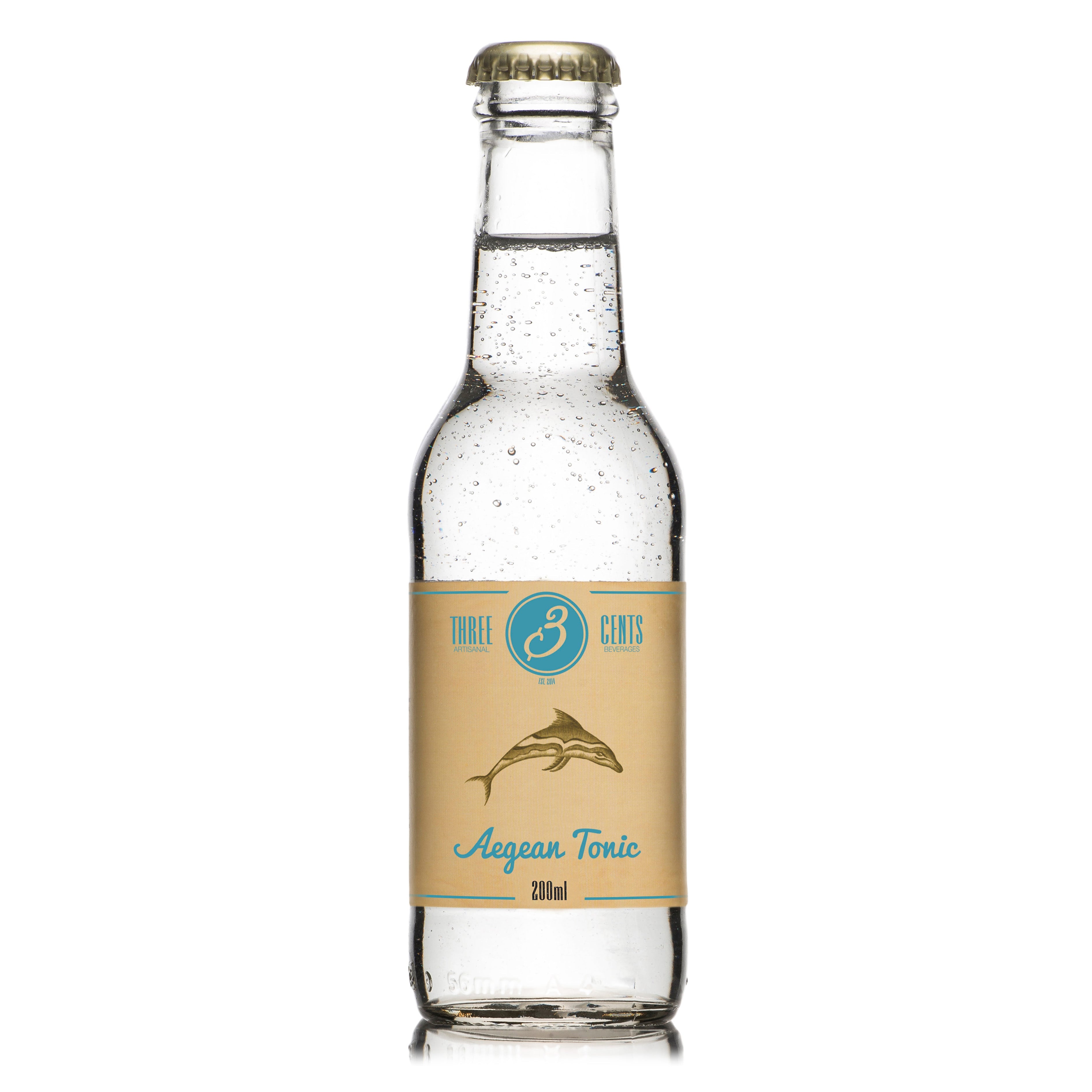 Three Cents Aegean Tonic, 24 x 200 ml