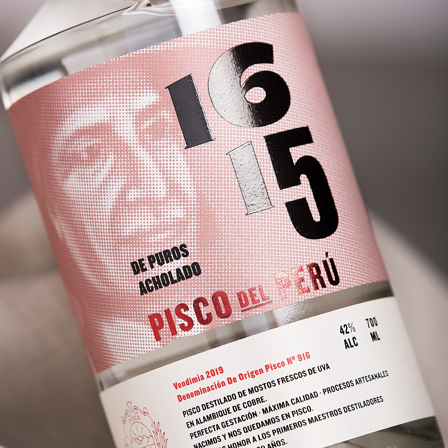 Pisco 1615 Acholado 42% 70 cl