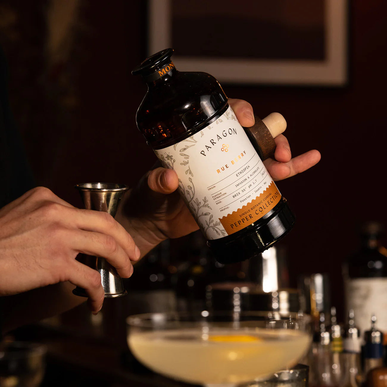 Monin Paragon Rue Berry 48,5 cl