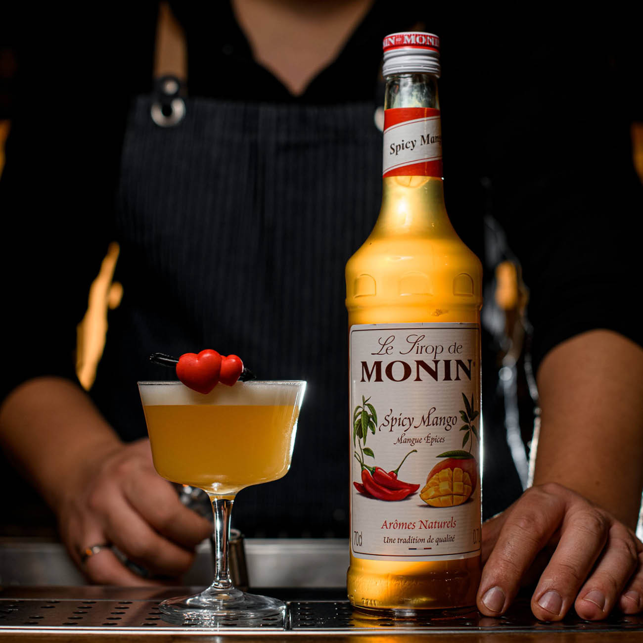 Monin Spicy Mango Syrup 70 cl (P)