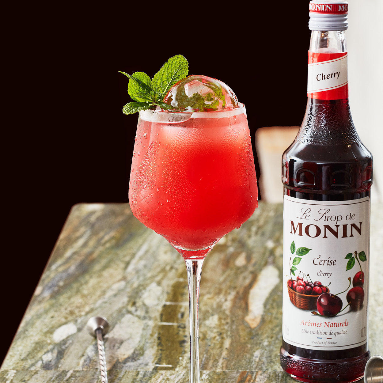 Monin Cherry Syrup 70 cl (P)