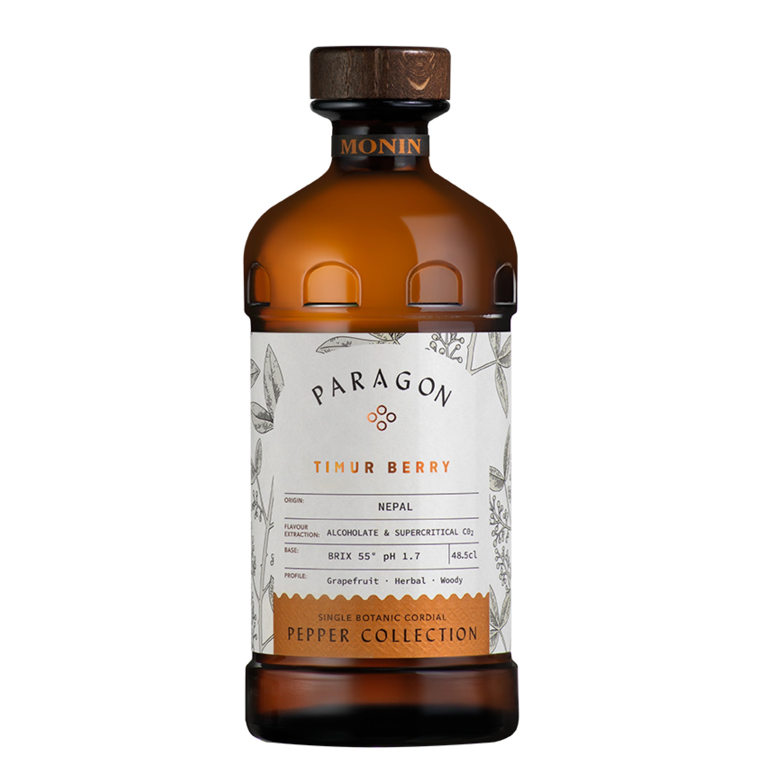 Monin Paragon Timur Berry 48,5 cl