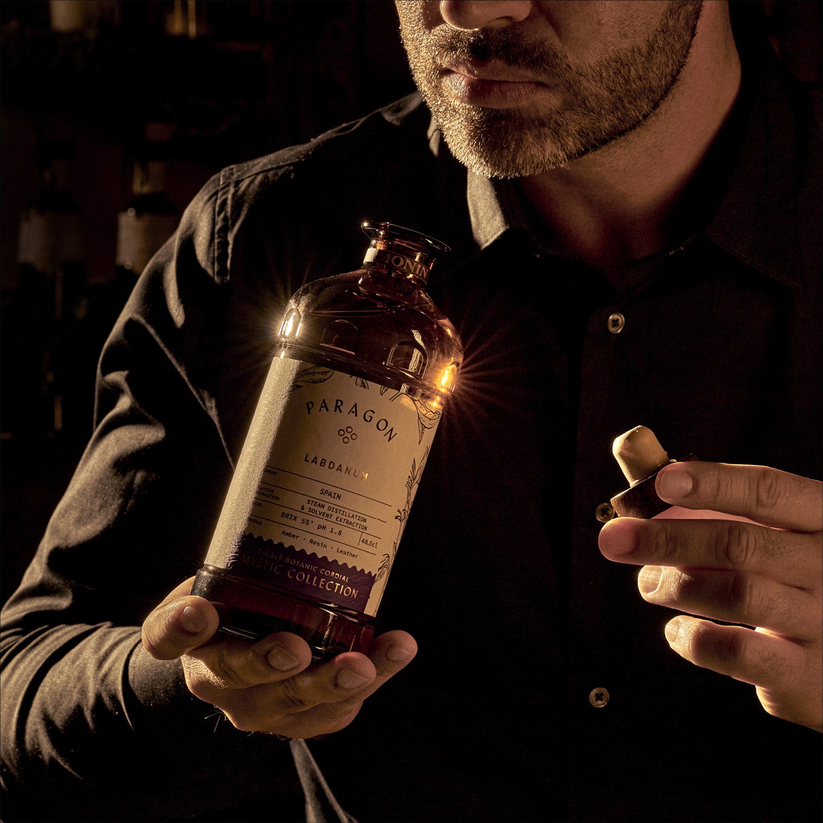 Monin Paragon Labdanum 48,5 cl