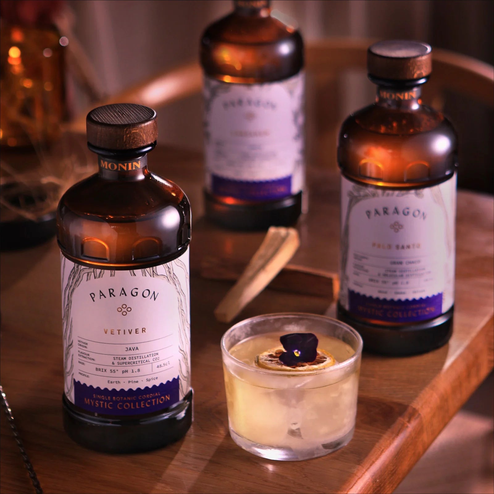 Monin Paragon Vetiver 48,5 cl