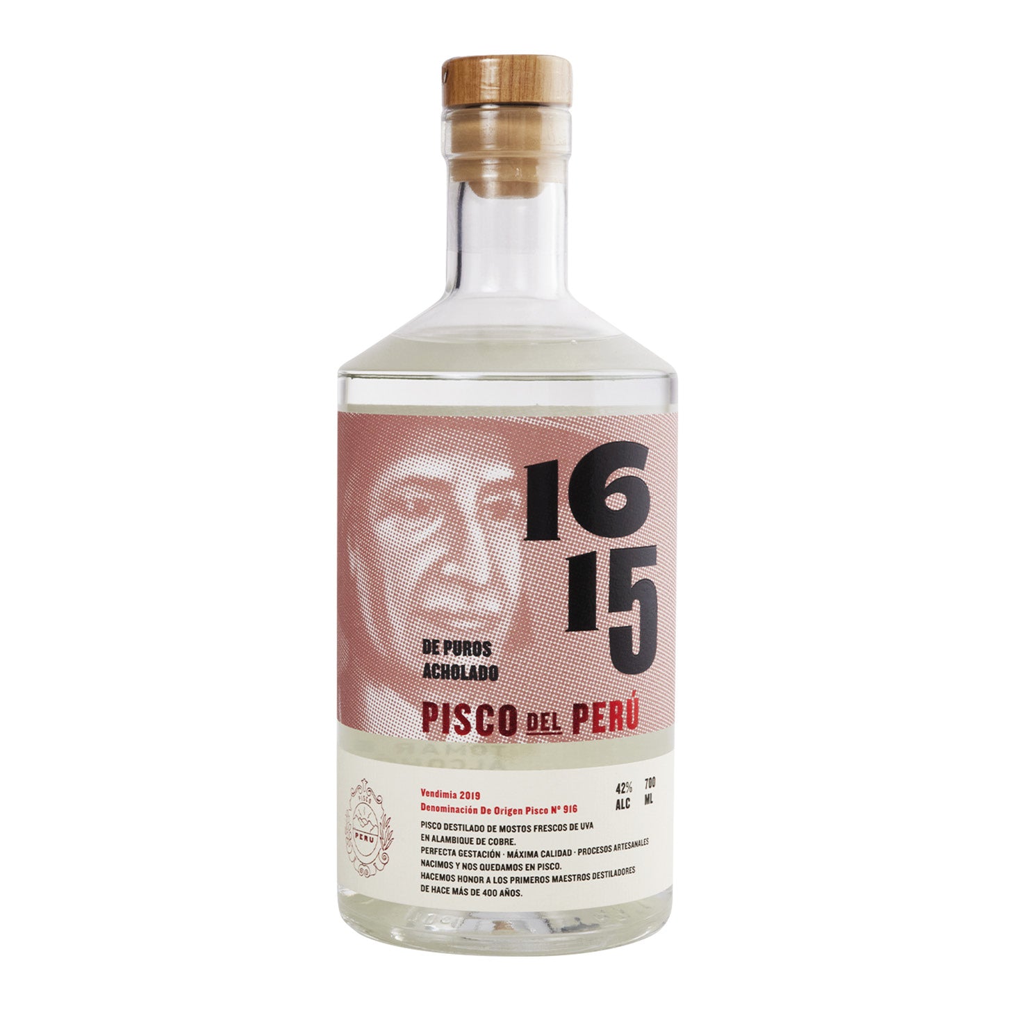 Pisco 1615 Acholado 42% 70 cl