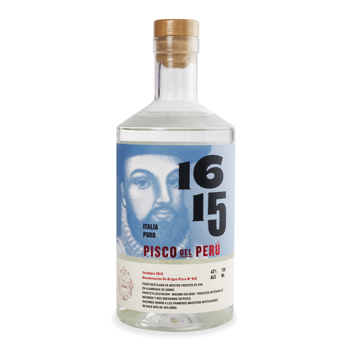 Pisco 1615 Puro Italia 42% 70 cl