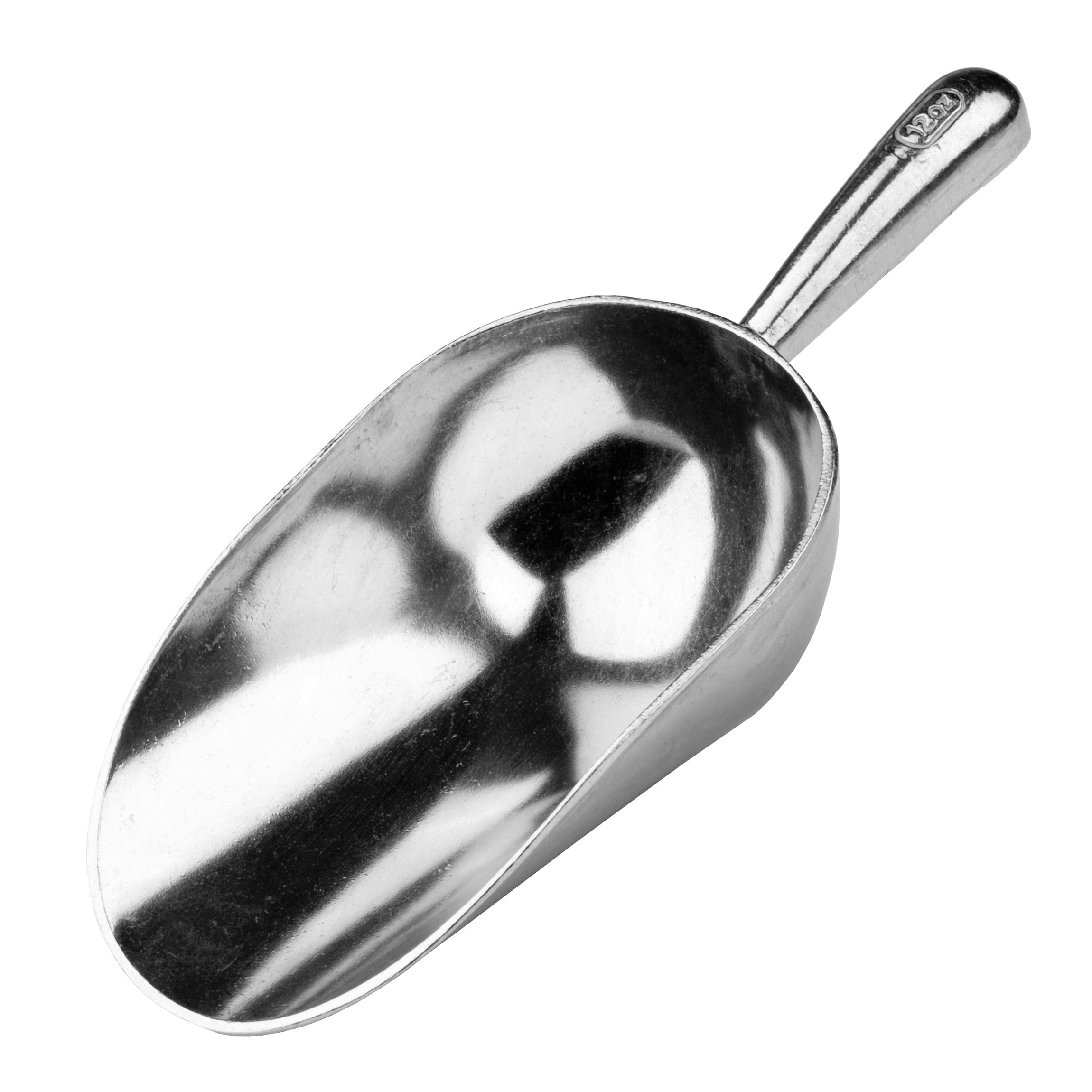 Ice Scoop Aluminium Medium