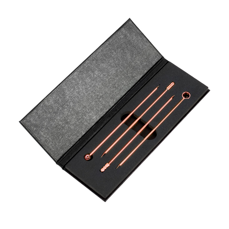 47 Ronin Cocktail Pick Set Copper 105 mm, 4 pcs