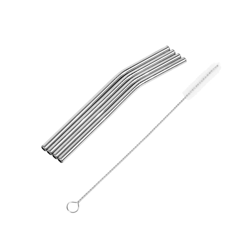 Stainless Steel Straw Ø 6 x 150 mm, 4 pcs