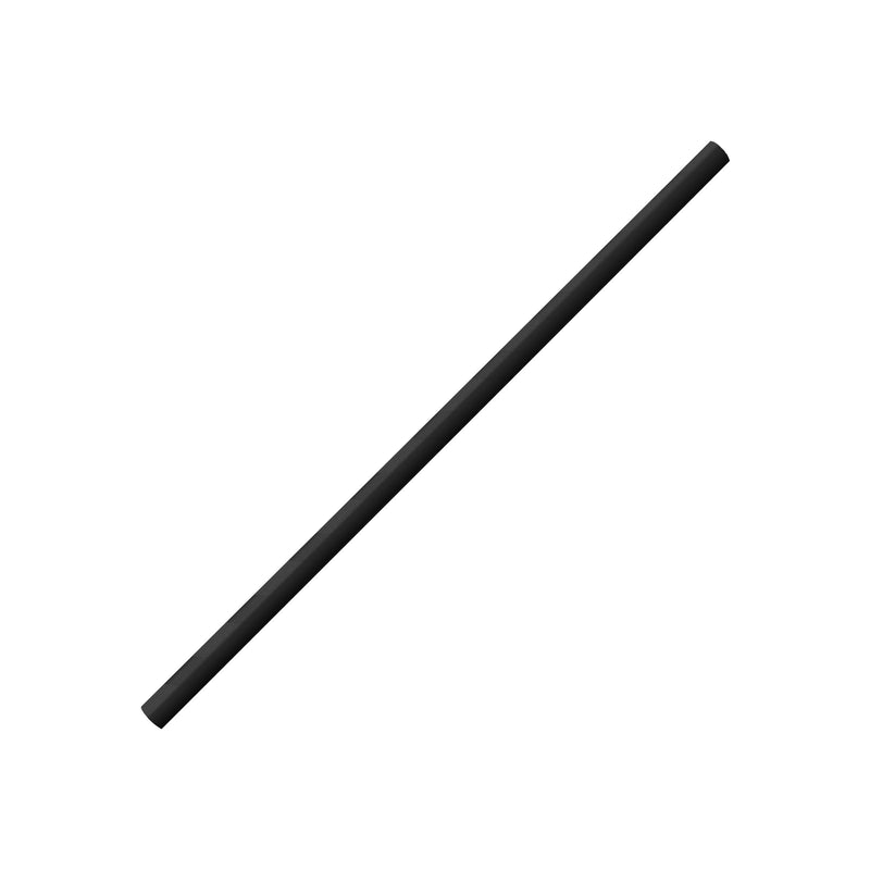 Paper Straw Black Ø 6 x 150 mm, 250 pcs