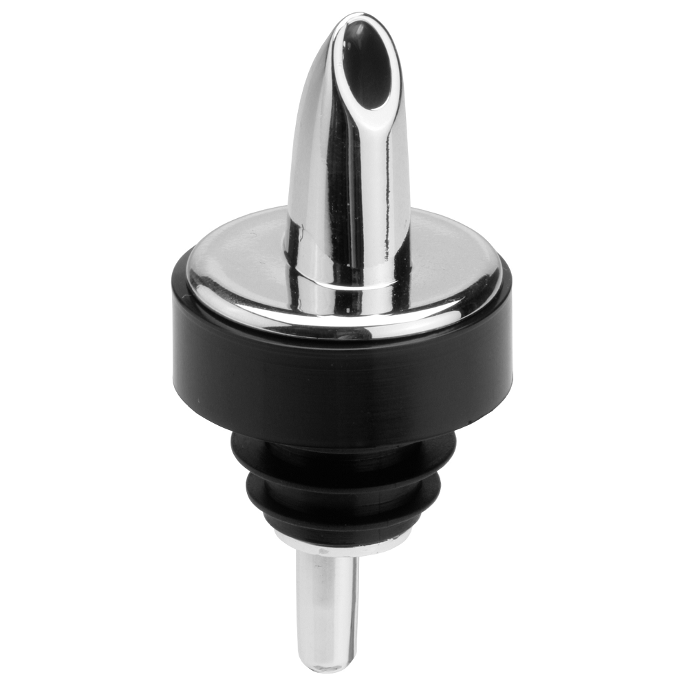 Spill-Stop Pourer Chrome