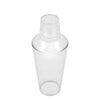 Plastic 3 pc Shaker Clear 740 ml