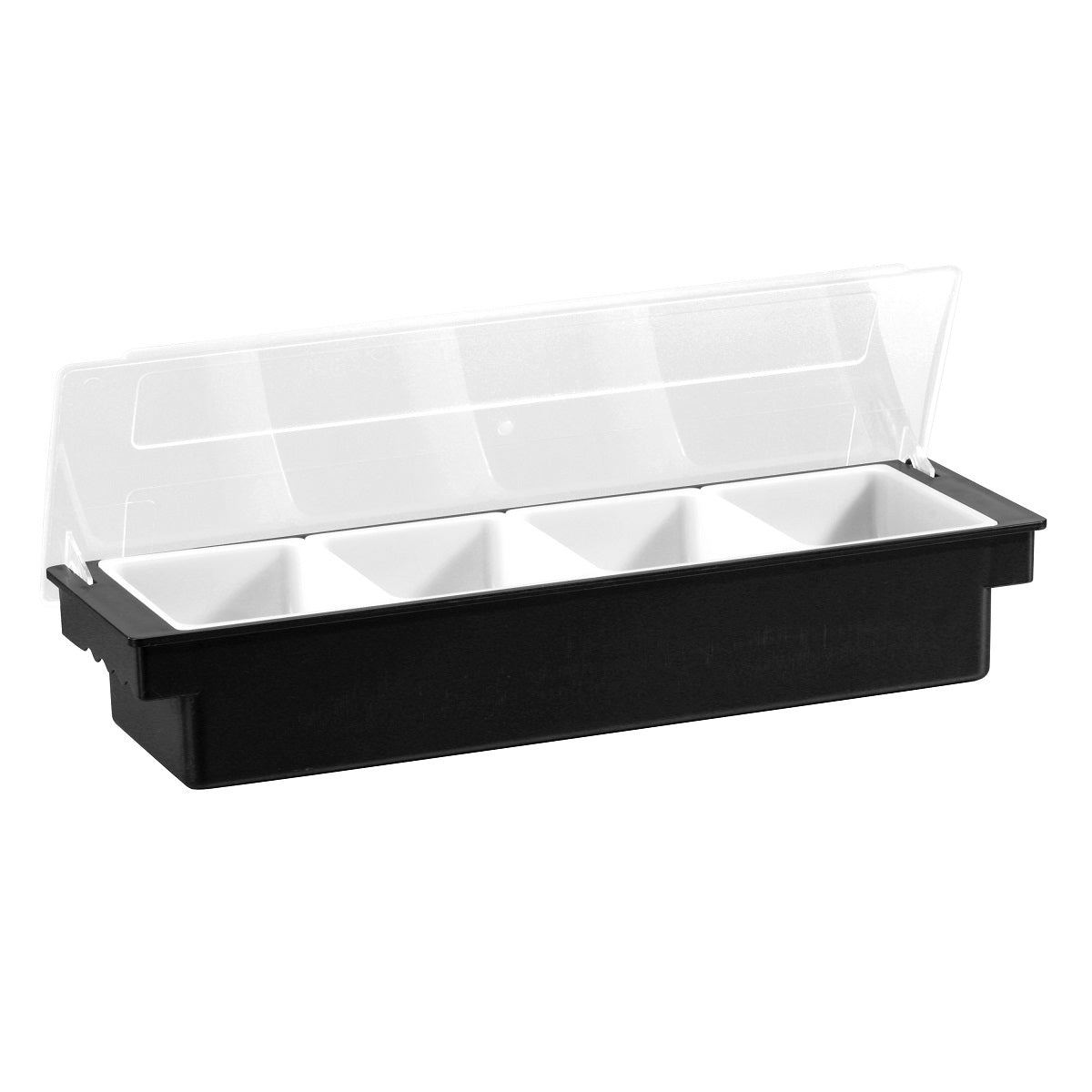 Cocktail Dispenser Plastic Black 4 Inserts