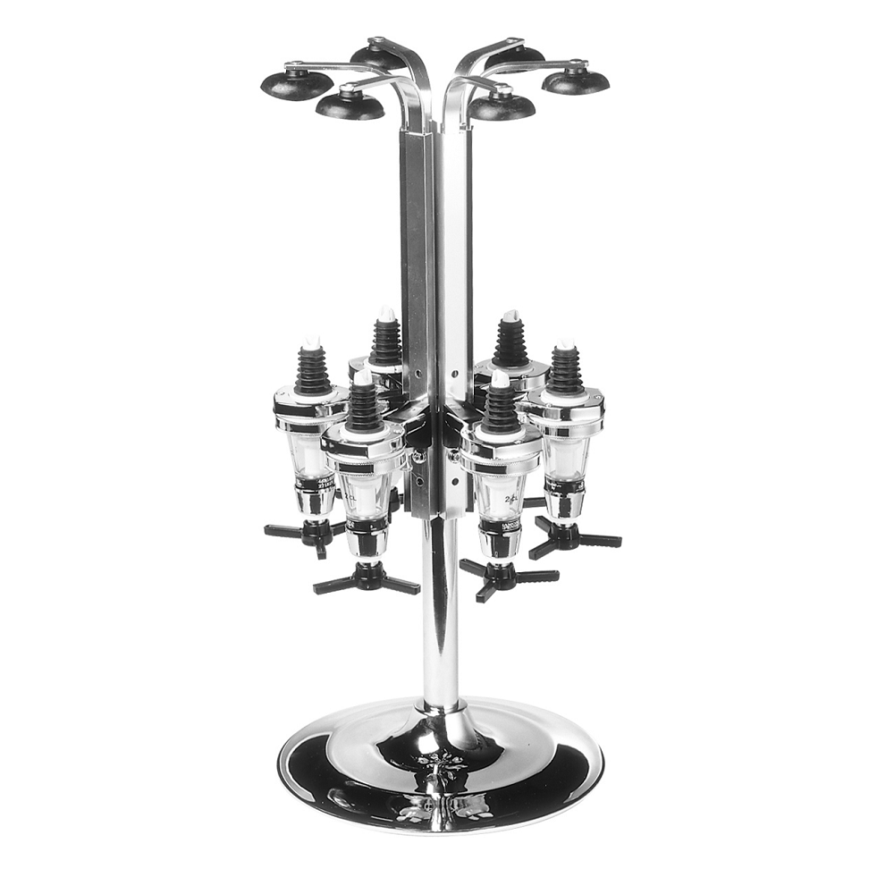 Table Rotary Stand for 6 Bottles w/o Optics