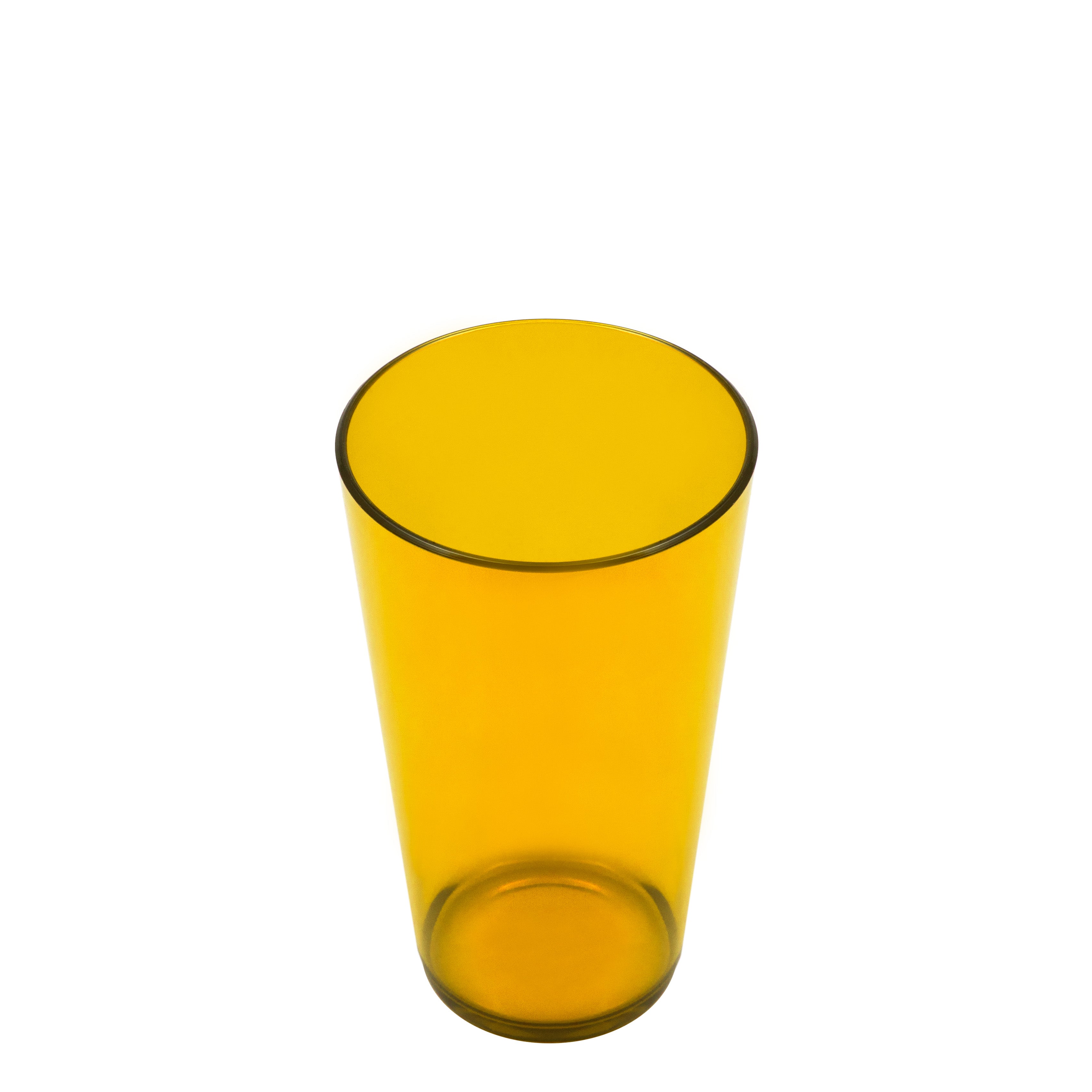 Shaker Glass Polycarbonate Yellow 610 ml