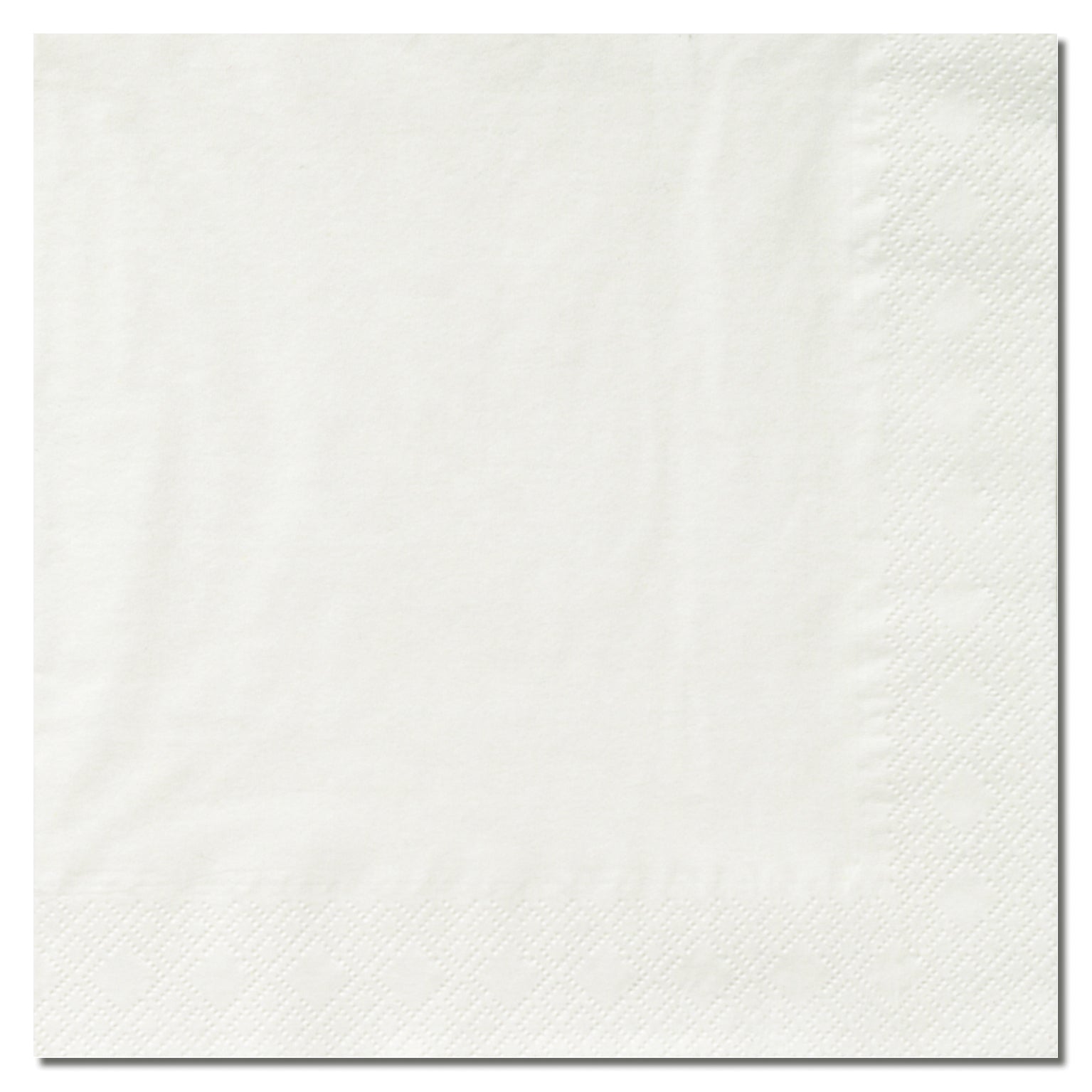 Cocktail Napkin White 24 x 24 cm, 200 pcs