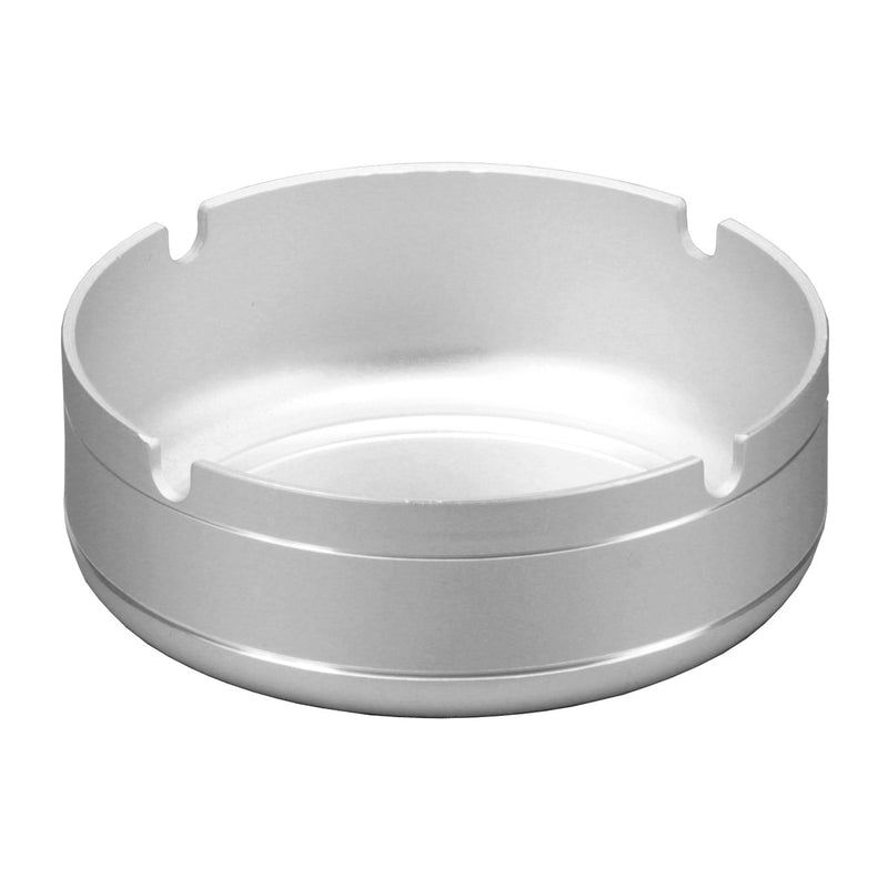 Aluminium Ashtray Silver, Ø 100 mm