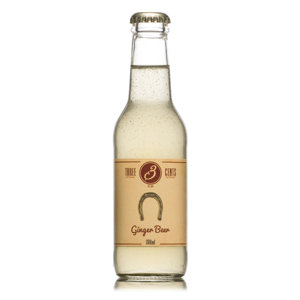 Three Cents Ginger Beer, 24 x 200 ml