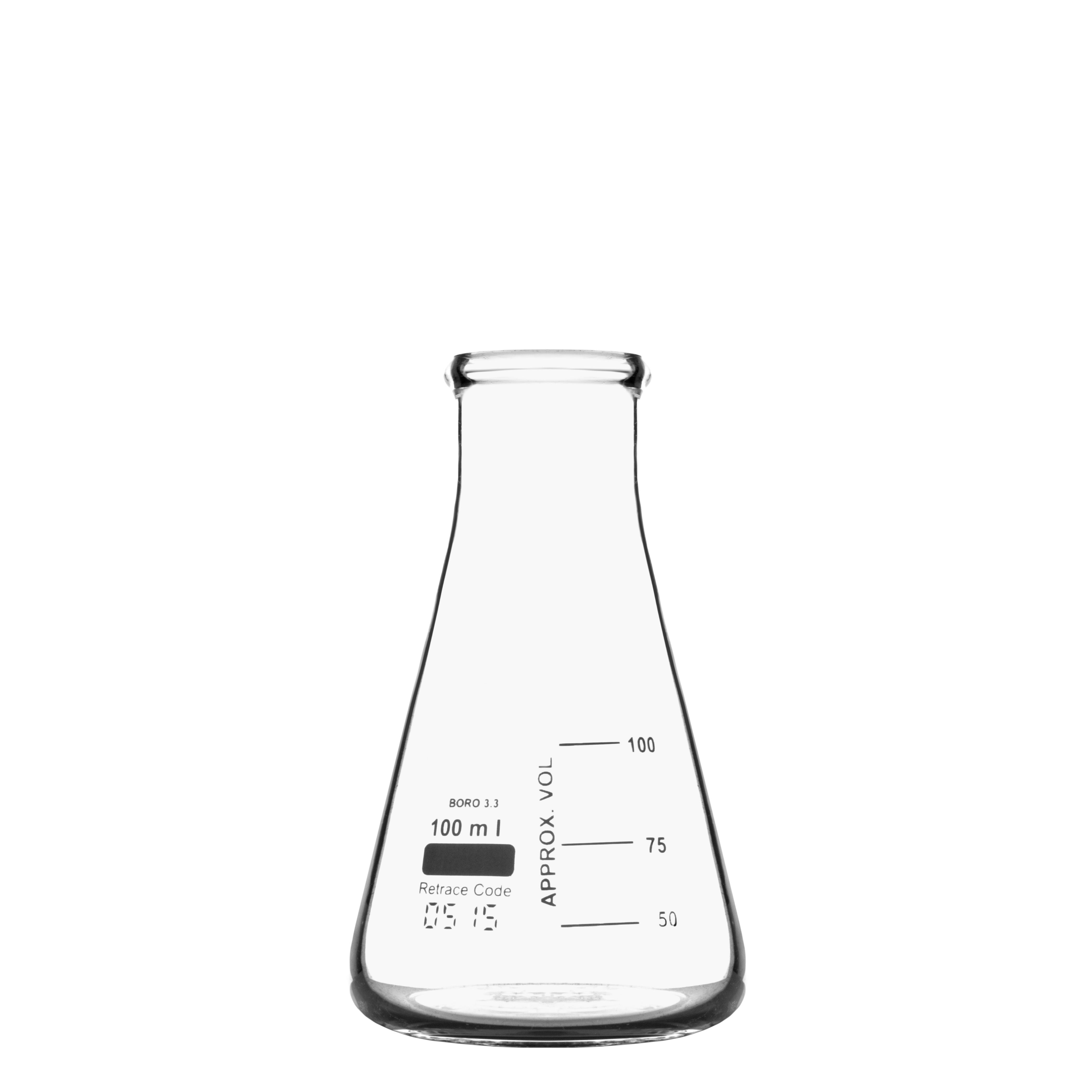 LAB Erlenmeyer narrow neck 100 ml