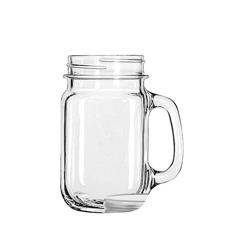 Drinking Jar with lid 473ml