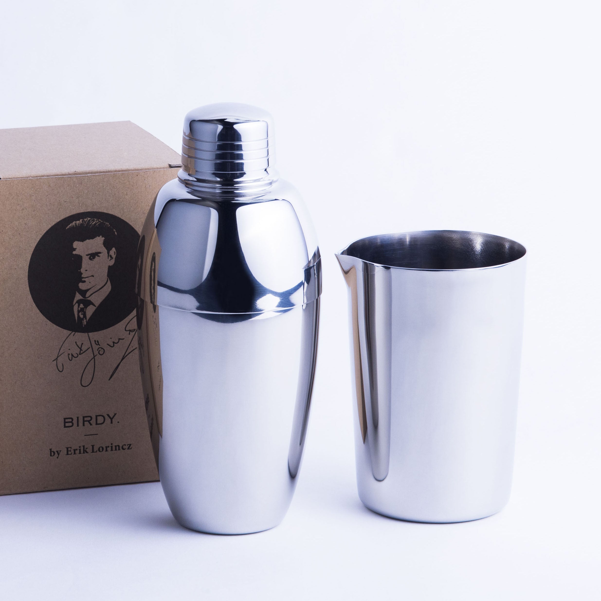 Birdy Cocktail Shaker 500 ml + Mixing Tin 540 ml